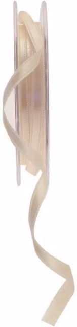 KDMD Oyster Satin Ribbon 6mm, 5 Pack, Peach