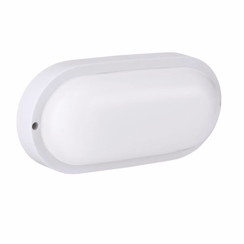Eglo Boschetto-E Oval White Plastic Outdoor Wall and Ceiling Light – 2