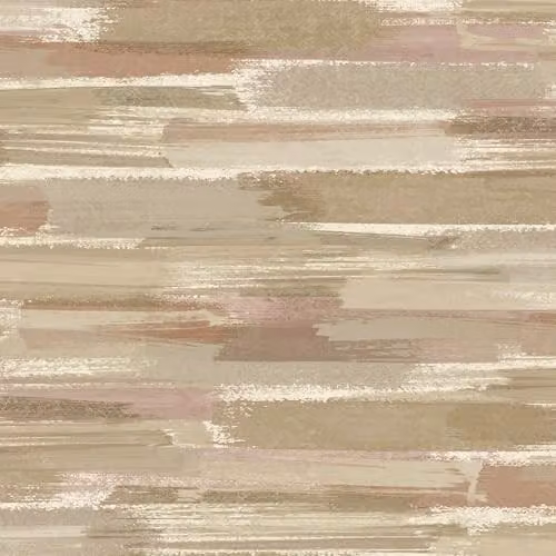 Holden Decor Brushmarks Abstract Wallpaper in Beige and Coral