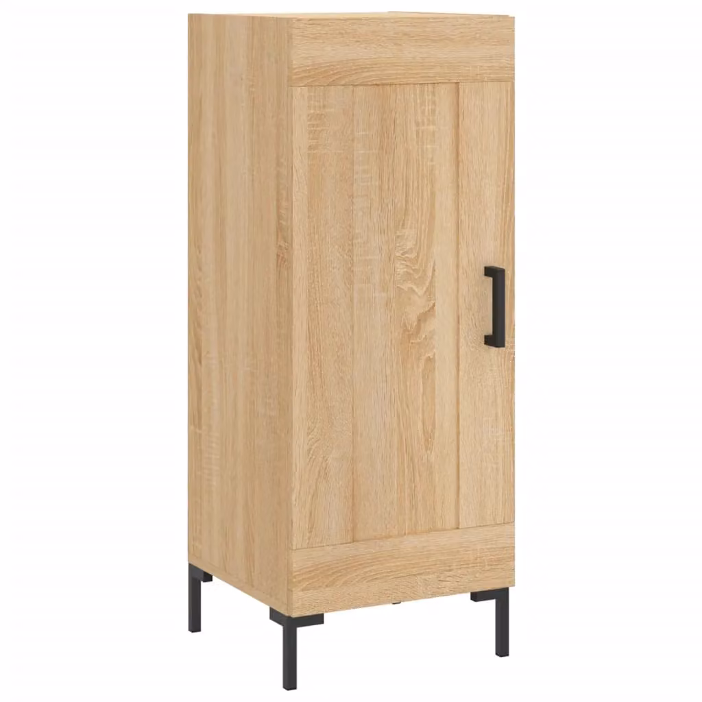 Berkfield Home Sonoma Oak Sideboard in Brown, W/D/H: 34.5 x 34.5 x 90 cm – 2