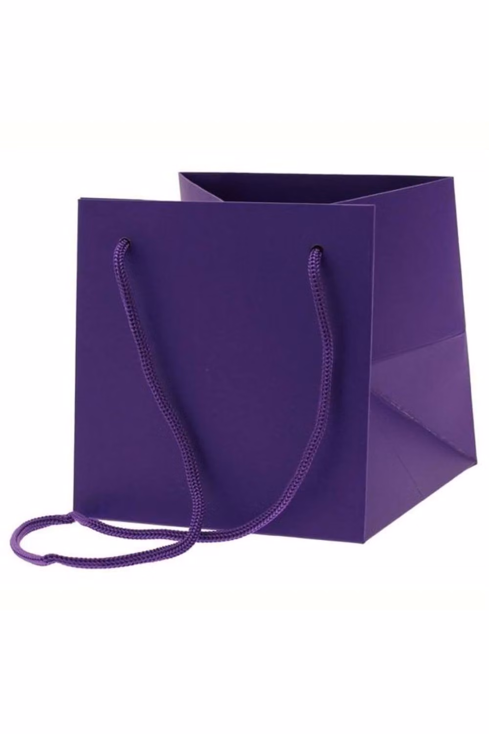 KDMD Small Purple Paper Hand Tie Bags, 12 Pack – 2