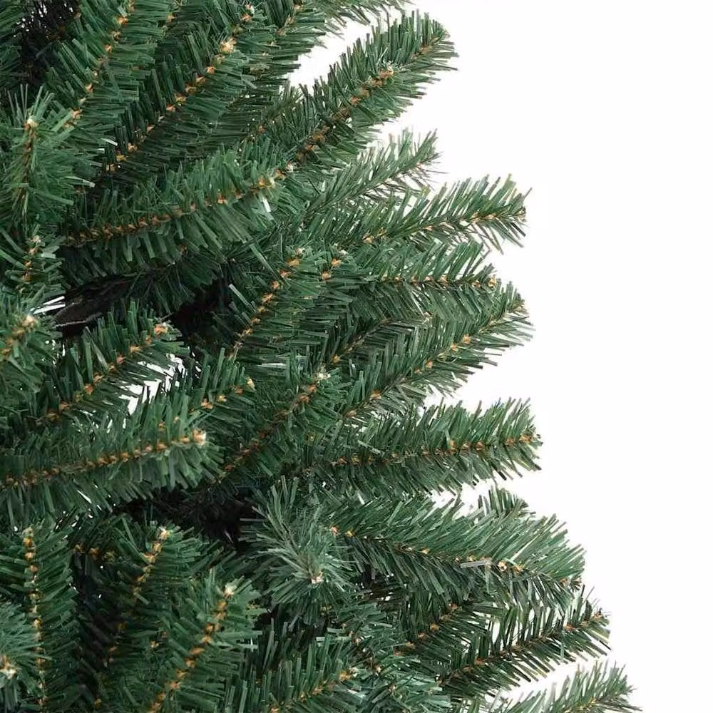 Berkfield Home Green Artificial Hinged Christmas Tree, Height: 270 cm – 4