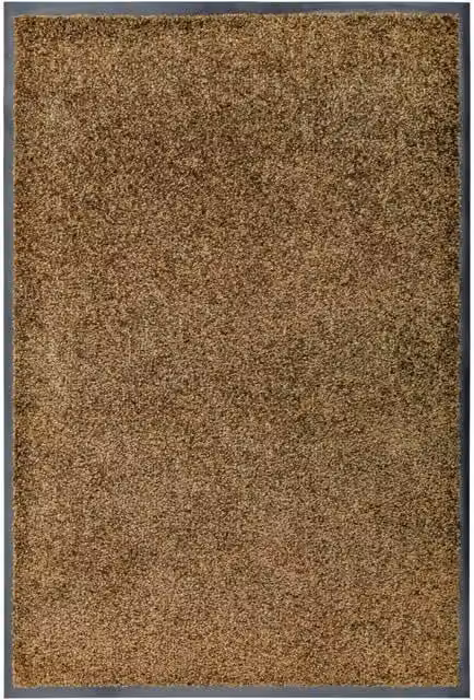Berkfield Home Washable Non-Slip Brown Coir and PVC Doormat, W: 60 cm, D: 90 cm – 1
