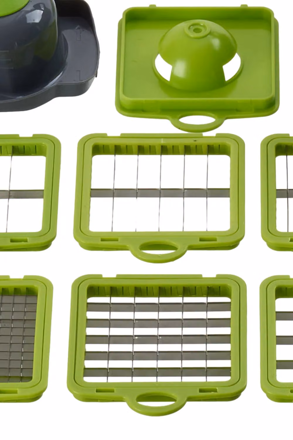 Living and Home 22 in 1 Multi-functional Kitchen Vegetable Chopper, Slicer and Grater in Grey – 3