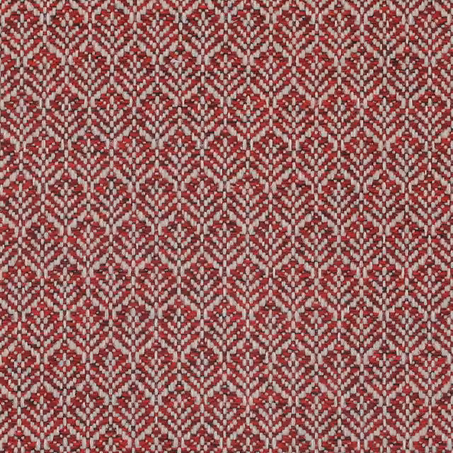 HOUSE Llewelyn-Bowen Oak Leaf Woven Fabric Armchair in Red