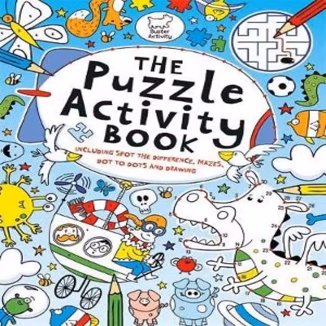 Buster Books Puzzle Activity Book Multicolour Paperback