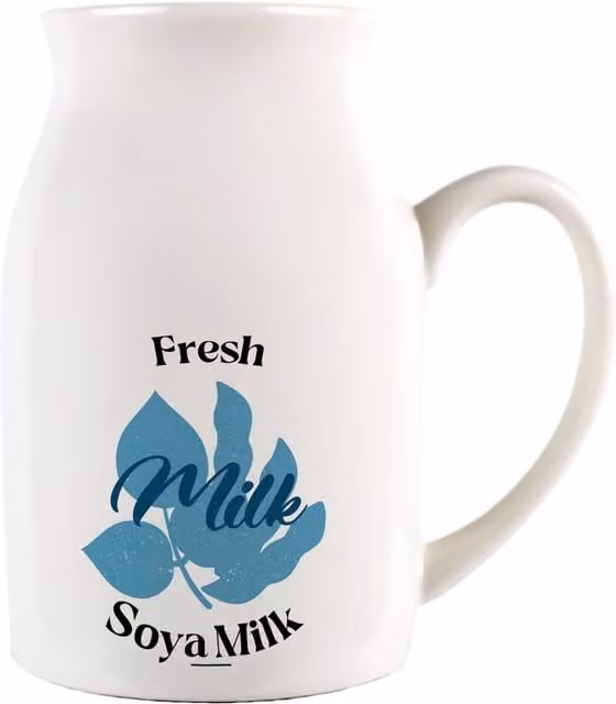 Purely Home Blue and White Ceramic Serving Jug