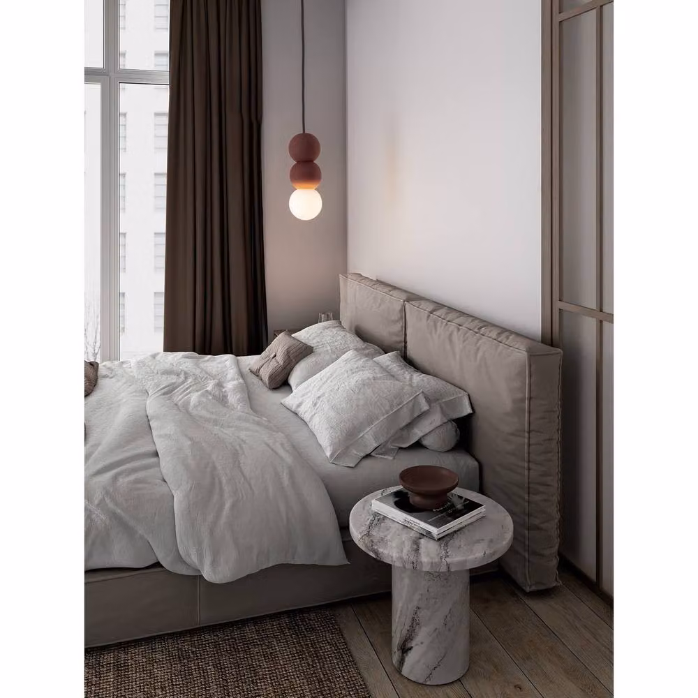 Netlighting Zero II Slim Red LED G9 Pendant Ceiling Light – 2