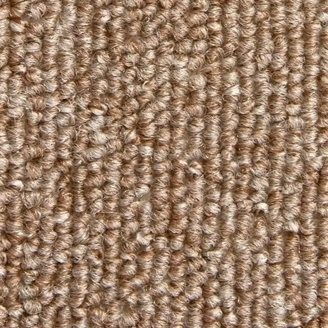 Vinyl Flooring UK Creation Contract Carpet Tiles, Tufted Loop Pile, Light Brown, 5m2 (20 Tiles Per Box)