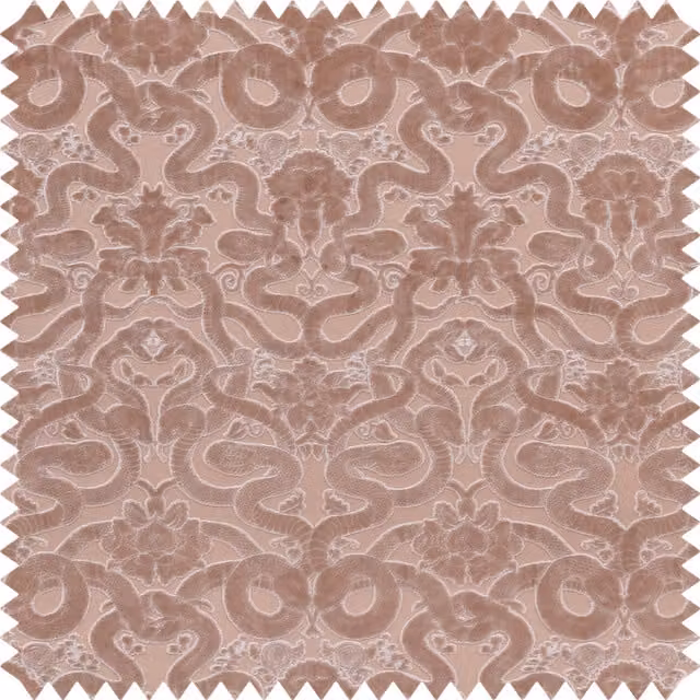 House of Hackney Anaconda Cut-Velvet in Dusky Pink for Adults