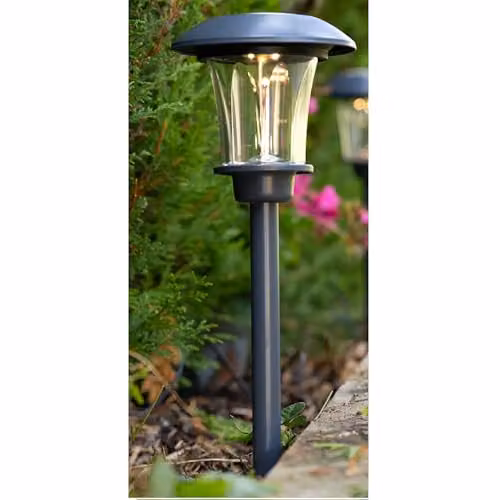 Noma Sage Tawny Slate Add-A-Long Border Light in Grey and White with Warm White Glow – 2