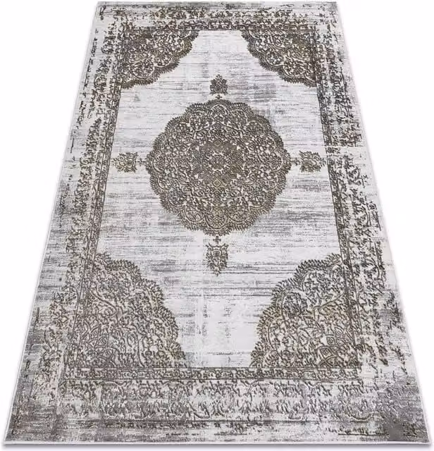 RugsX Lira Rectangular Rug in Grey, W: 140 cm, L: 190 cm – 1