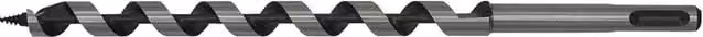 Loops SDS Plus Auger Wood Drill Bit, Silver and Multicolour, Diameter: 13 mm, Length: 235 mm – 1