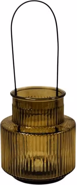 Four Candle Round Glass Tabletop Candle Holder in Green, H 28.0 cm x W 13.0 cm x D 13.0 cm