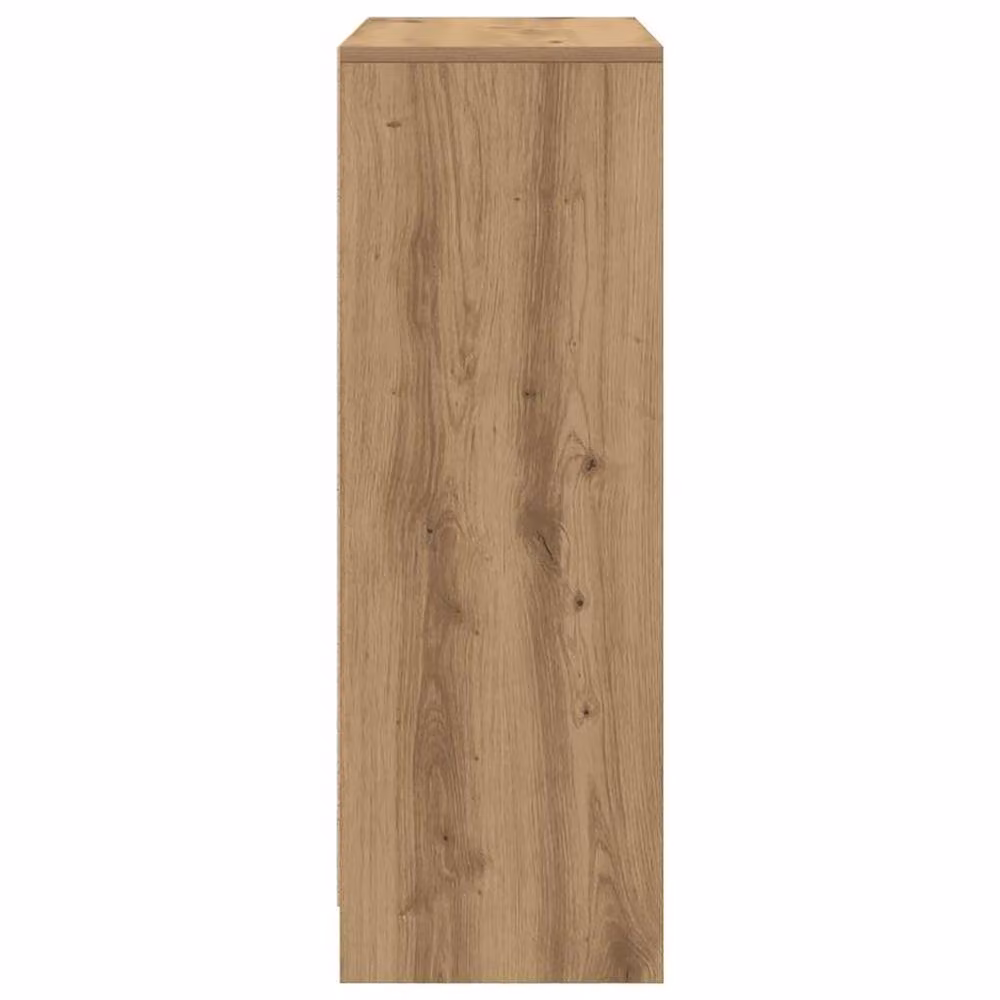 Berkfield Home Artisan Oak Sideboard with Drawers and Doors in Brown, W/D/H: 73 x 31 x 90 cm – 3