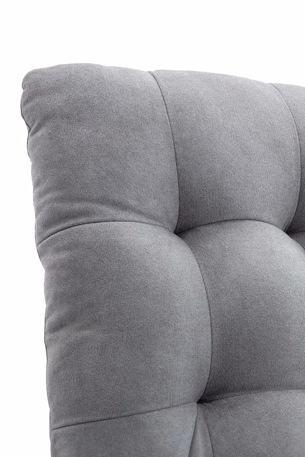 More4Homes Charlbury Grey Fabric Pushback Recliner Armchair – 3