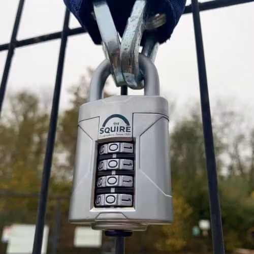 Squire Vulcan Combi 50 Heavy Duty Combination Padlock in Blue – 2
