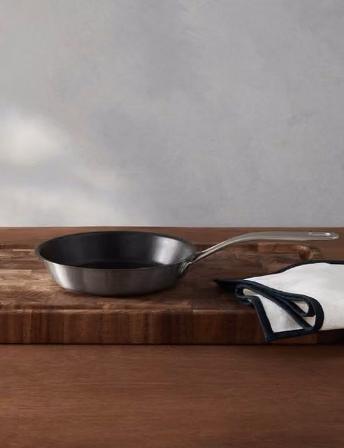 M&S x Tom Kerridge Stainless Steel Non Stick Frying Pan, Silver, 20cm