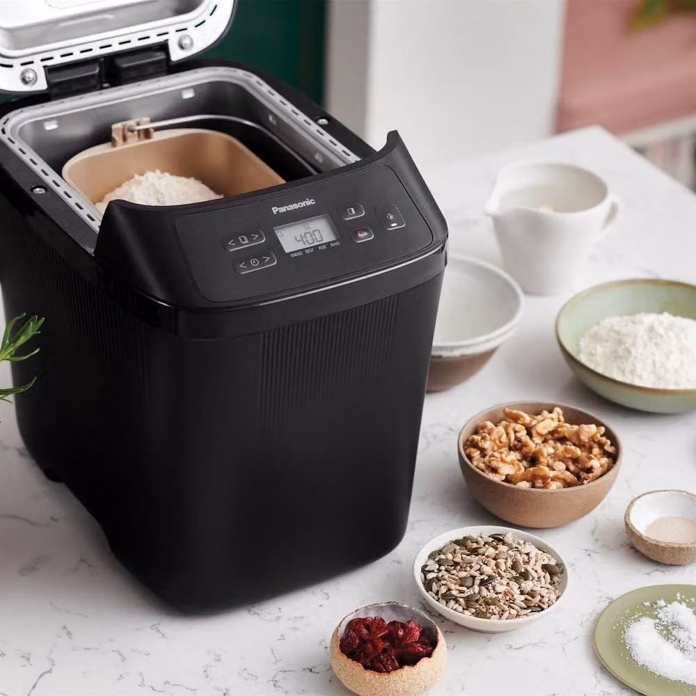 Panasonic Compact Automatic Mini Breadmaker with Timer, Black (400g) – 6