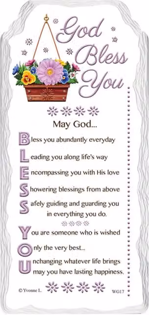 Sentiments Handcrafted Ceramic Floral Hanging Plaque, Multicolour, W: 17.5 cm, H: 8.0 cm, D: 1.0 cm