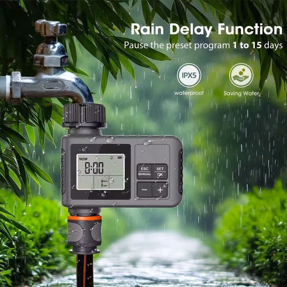 SPETLEK Automatic Mechanical Water Timer Irrigation Watering System in Black – 3