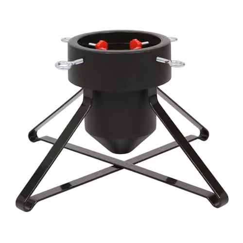 Harbour Housewares Classic Real Christmas Tree Stand in Black
