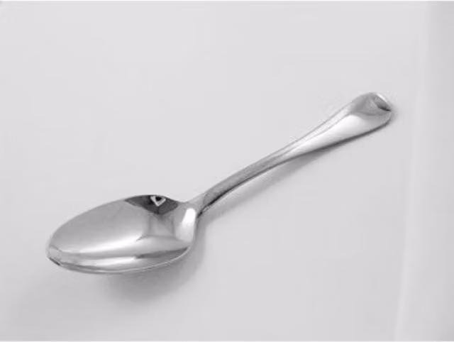 Orsina Sl Islet Polished Silver Stainless Steel Dinner Spoon for Adults