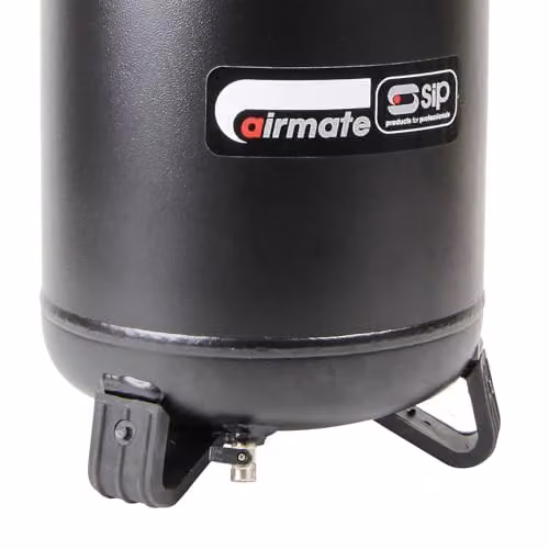 SIP Airmate V215/25 Vertical Air Compressor, 24L, Black – 4
