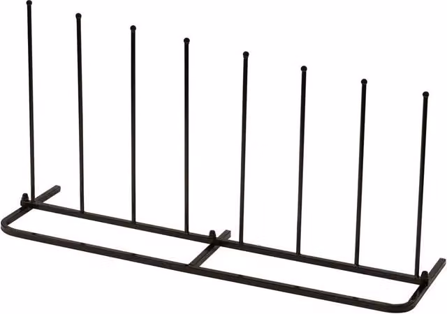 FLAVORA Black Metal Welly Boot Rack – 1