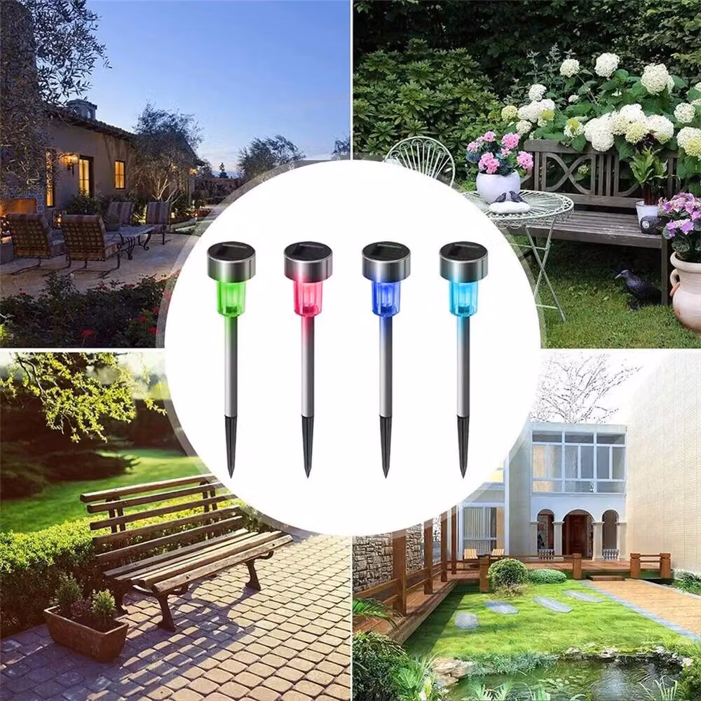 FLAVORA 24 Solar LED Stake Lights, Multicolour Outdoor Garden Lights – 2