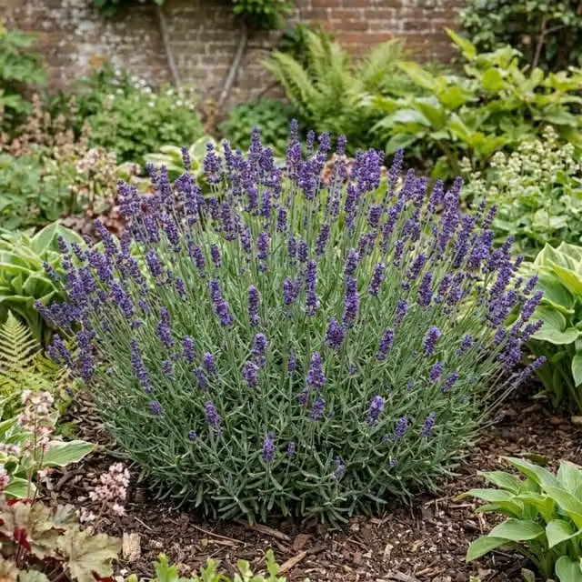 Plants By Post Lavender Hidcote Dark Blue Perennial Outdoor Plant, 2L