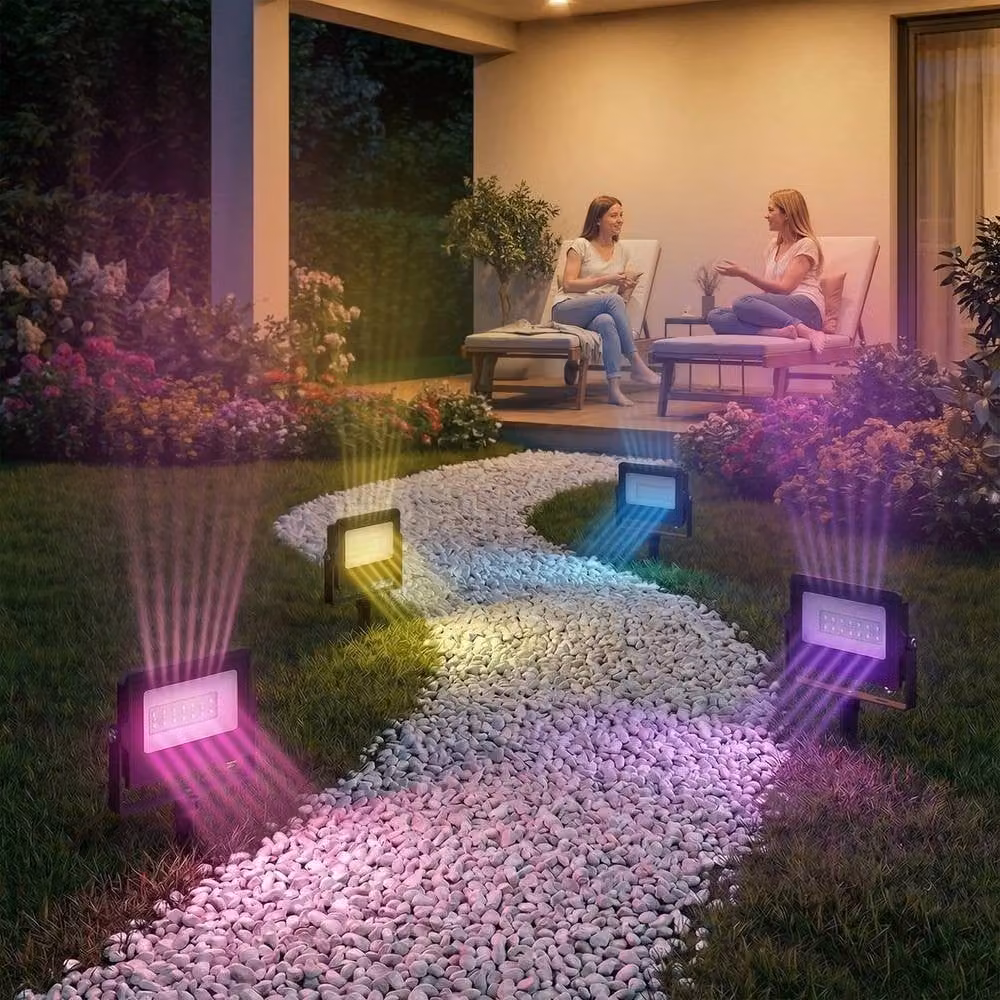 Kelvenix 32W LED Outdoor Floodlight in Black – 4