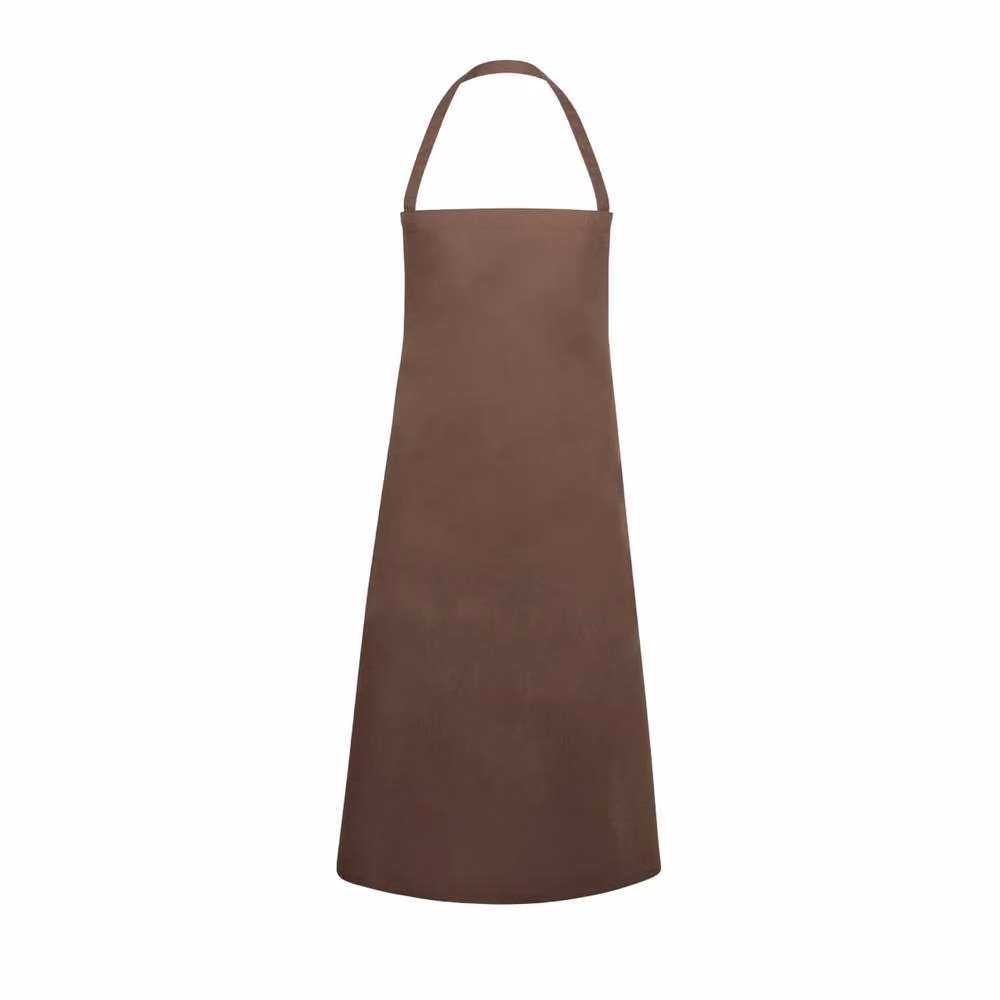 Karlowsky Basic Bib Apron in Brown – 2