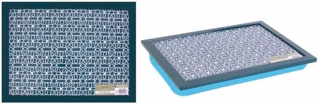KDMD Geometric Multicolour Lap Tray and Serving Platter – 1