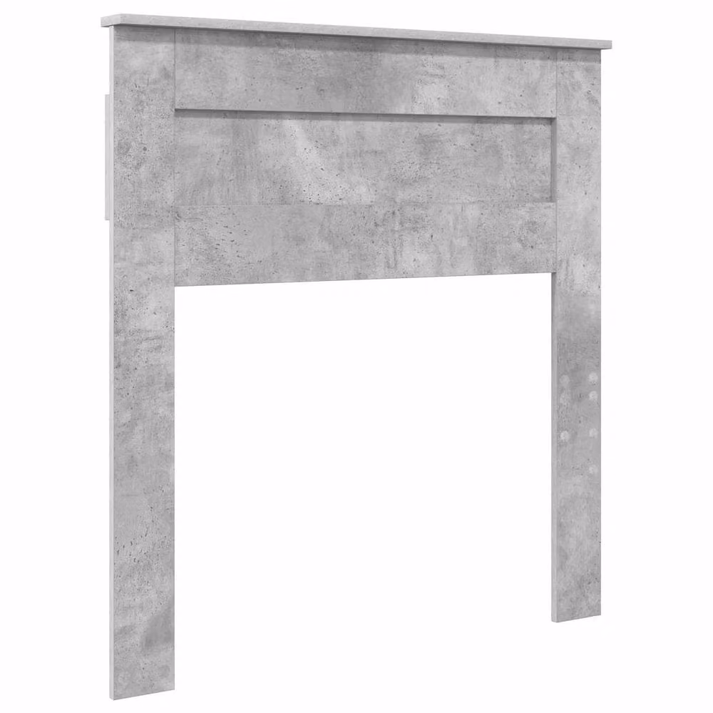 Berkfield Home Modern Bed Frame with Drawers in Concrete Grey, W/D/H: 90 x 200 cm, Engineered Wood – 2