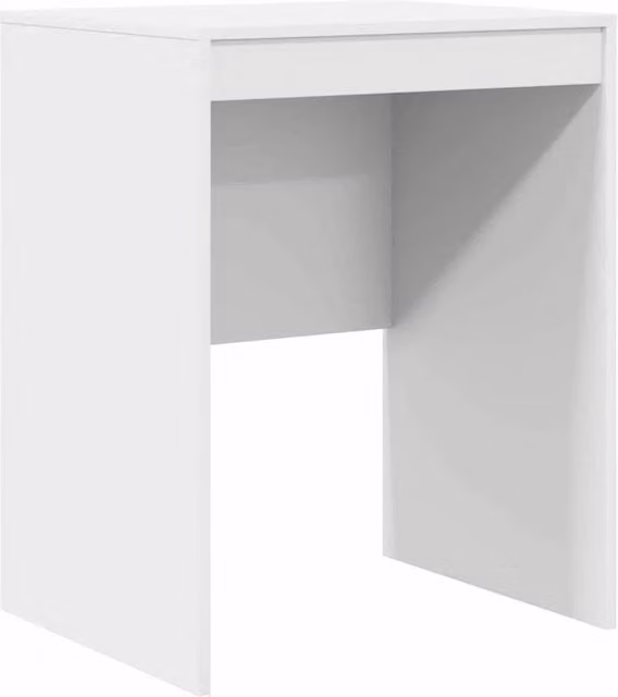 FORGEVIO Modern White Writing Desk W/D/H: 60 x 50 x 76 cm – 1
