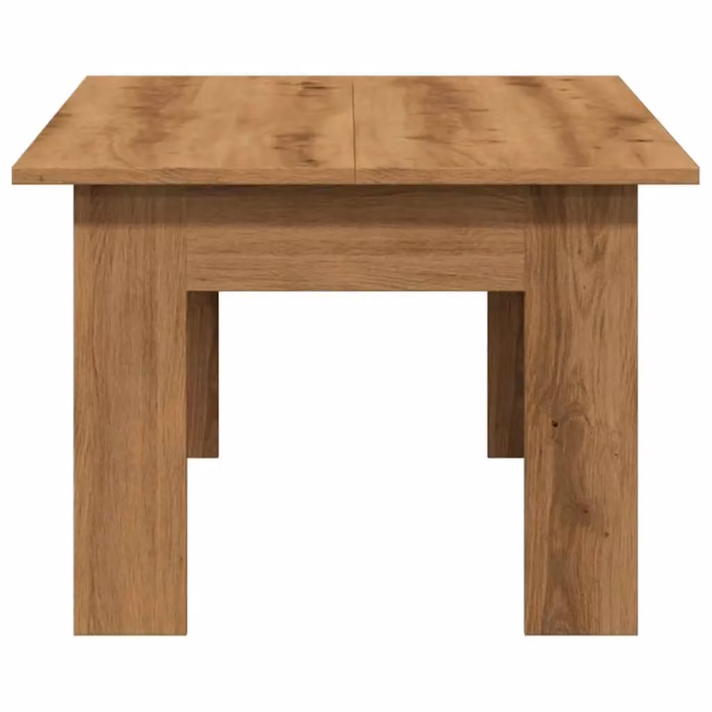 Berkfield Home Artisan Oak Coffee Table in Brown, W/D/H: 100 x 60 x 42 cm – 3