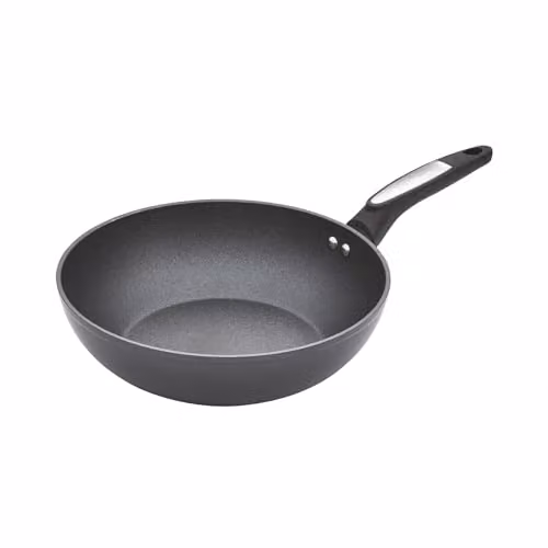 Morphy Richards Black Ceramic Non-Stick Aluminium Wok, Diameter: 28 cm – 1