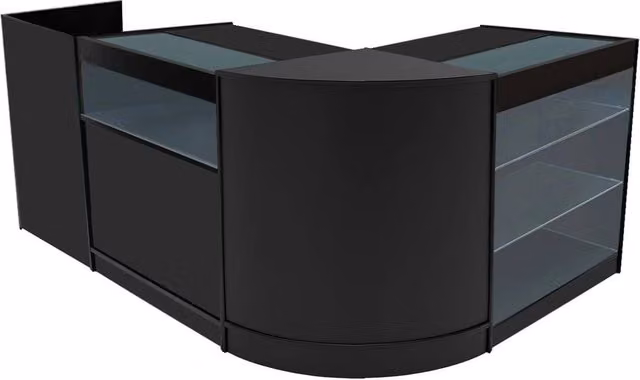 Monstershop Polaris LED Shop Counter Set K900, B900, TB60 & CM60 in Black