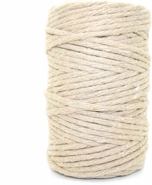 SolaDirect Premium Macrame Cord Twine in Red, Yellow or Beige