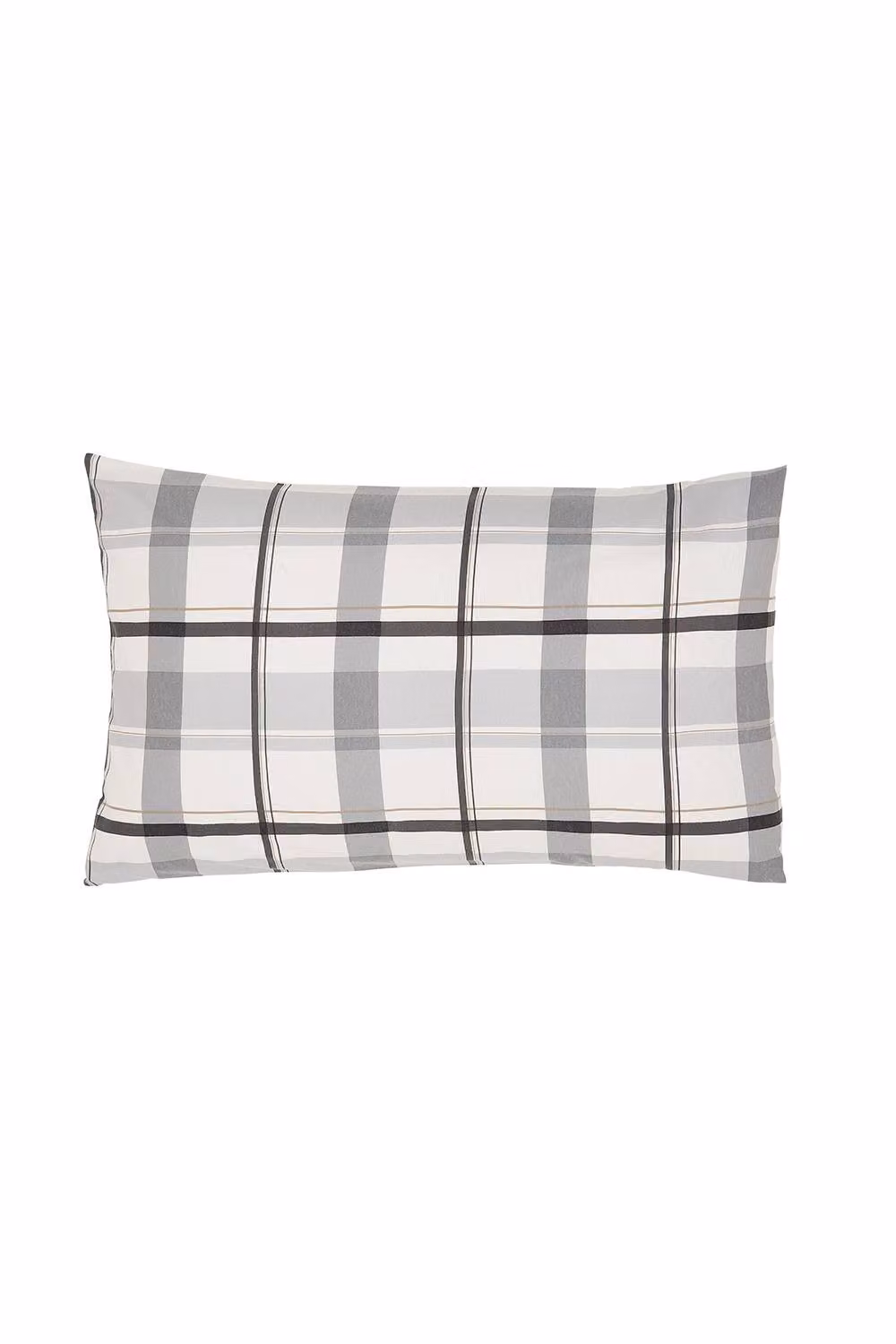 Helena Springfield Hudson Check Brushed Cotton Duvet Cover and Pillowcase Set in Charcoal Grey, Single Size (90 x 200 cm) – 2