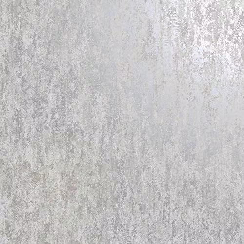 Holden Decor Industrial Texture Abstract Wallpaper in Grey and Silver