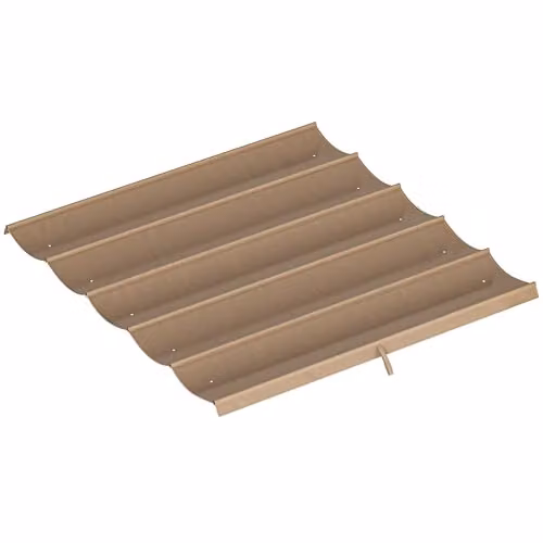 Outsunny Retractable Pergola Shade Cover Replacement Canopy in Tan or Brown – 1
