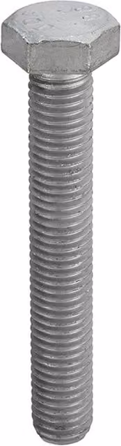 Unifix Grade 8.8 HT Hexagon Setscrews DIN 933 Grey M12 x 45 mm