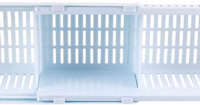VOGREX Adjustable White PP Bathtub Caddy Bathroom Tray, Width: 57-80 cm