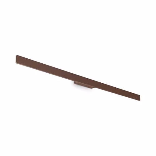 Netlighting Linea Outdoor Flush Wall Lamp in Brown, 2600Lm, 3000K, IP54