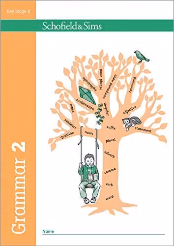 Schofield & Sims Grammar and Punctuation Study and Practice Book, Year 2, Ages 6-7, Multicolour