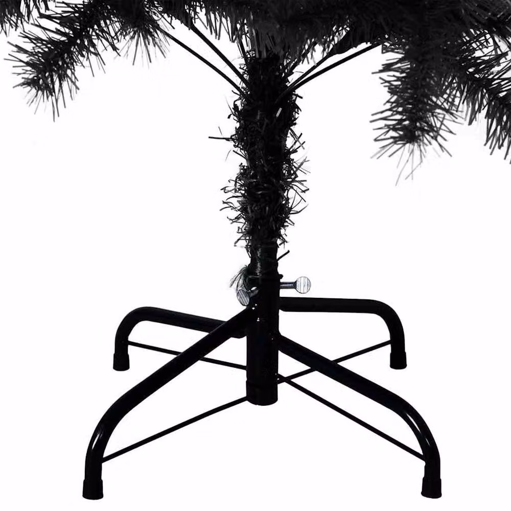 Berkfield Home Artificial Christmas Tree in Black, 150 cm – 5