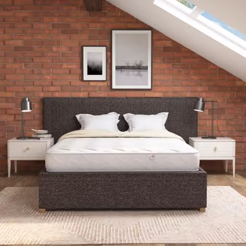 Aspire Beds Rolled Comfort Hybrid Plus Mattress, White, W/D/H: 75 x 190 cm – 2
