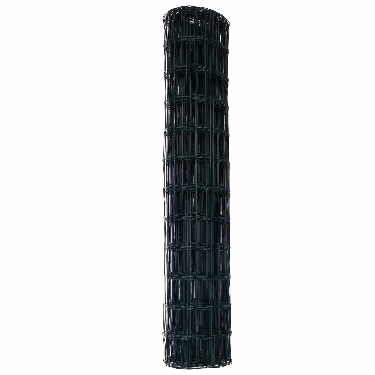 Berkfield Home Euro Fence Green PVC-Coated Steel Fencing, 1 x 25 m – 4